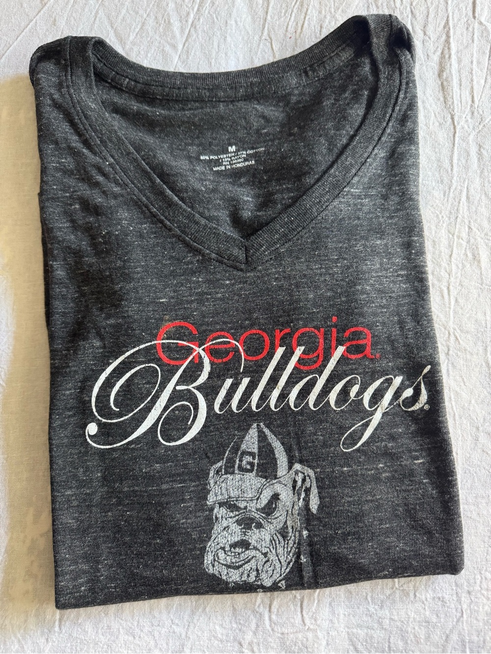 Set of 8 Georgia Bulldog Tops! ❤️🖤❤️ - Picture 2 of 16